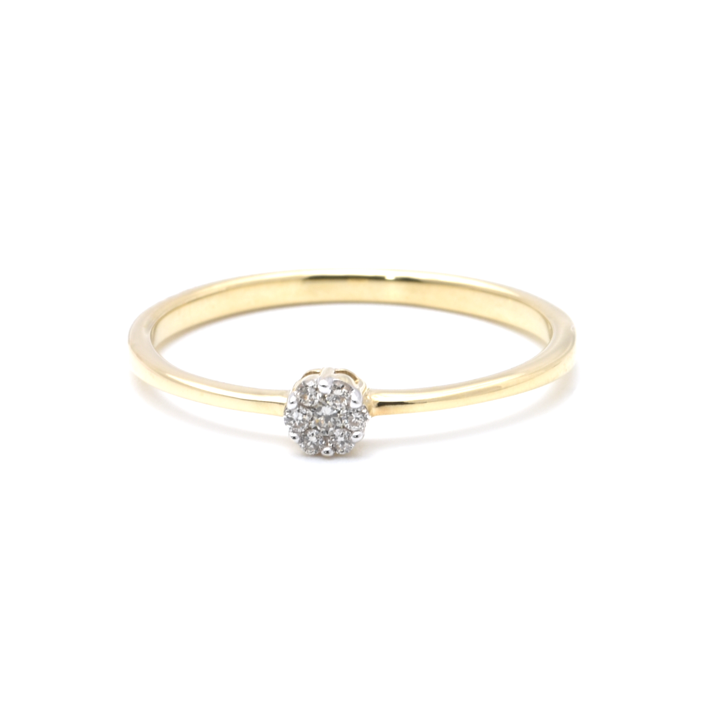 Ring | 375/000 Gelbgold | Brillanten