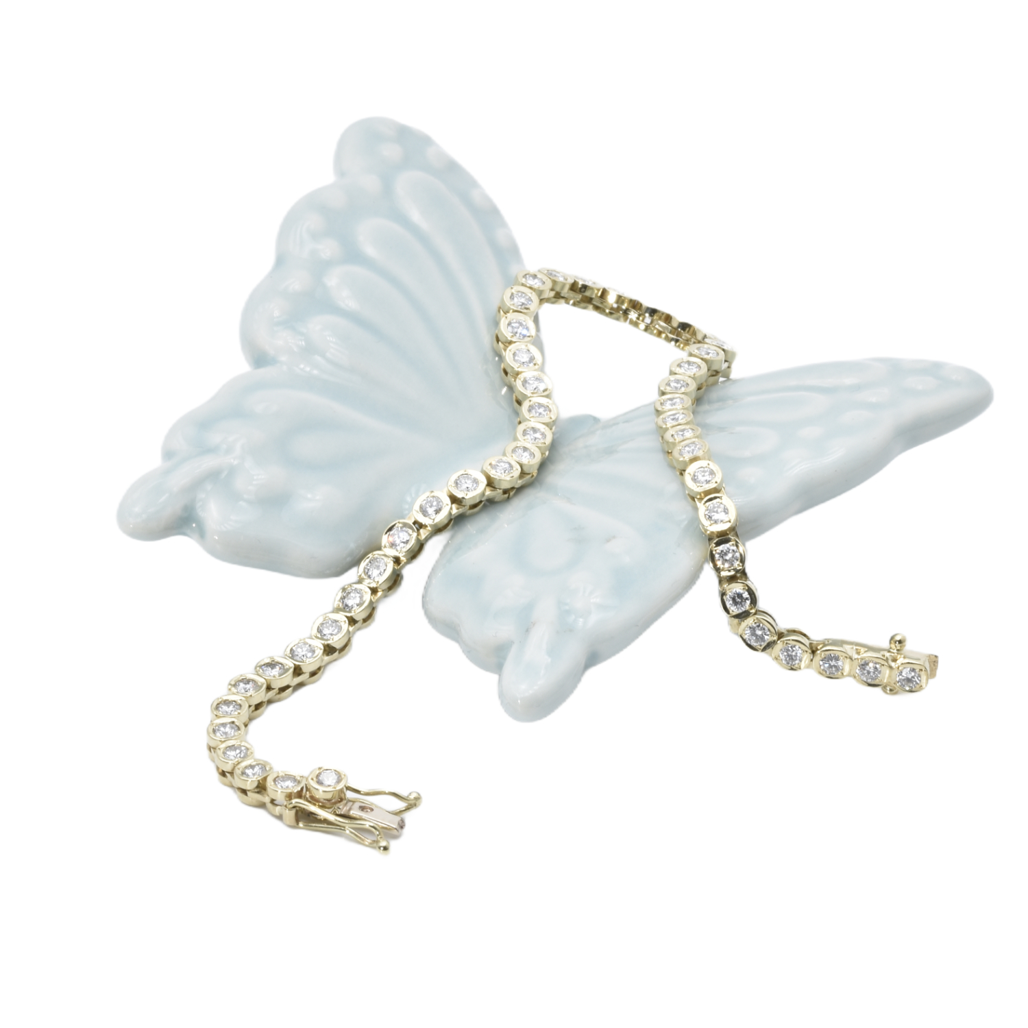 Tennisarmband mit Brillanten