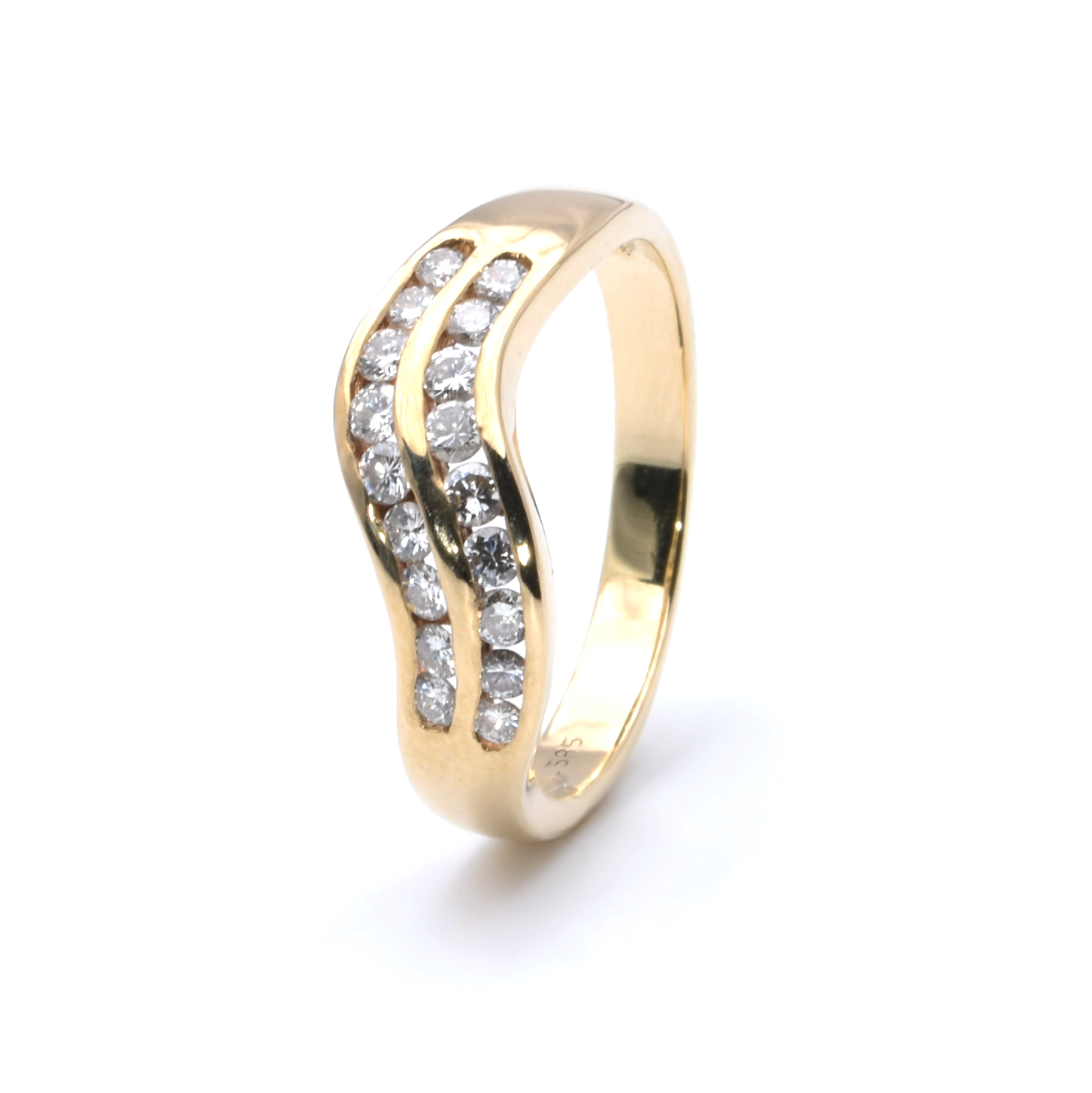 Ring | 585/000 Gelbgold | Brillanten