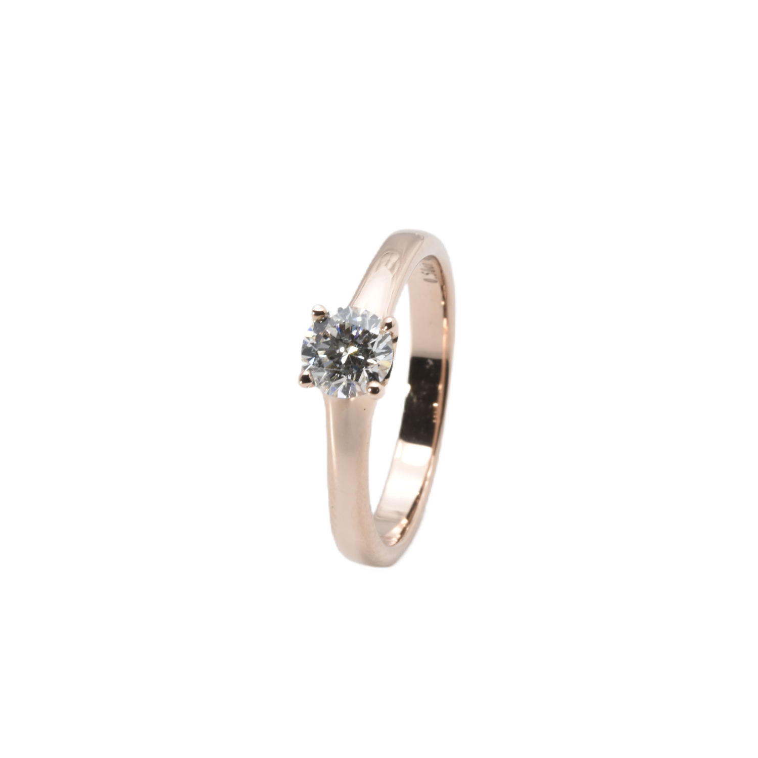 Ring mit Brillanten | 750/000 Rosegold