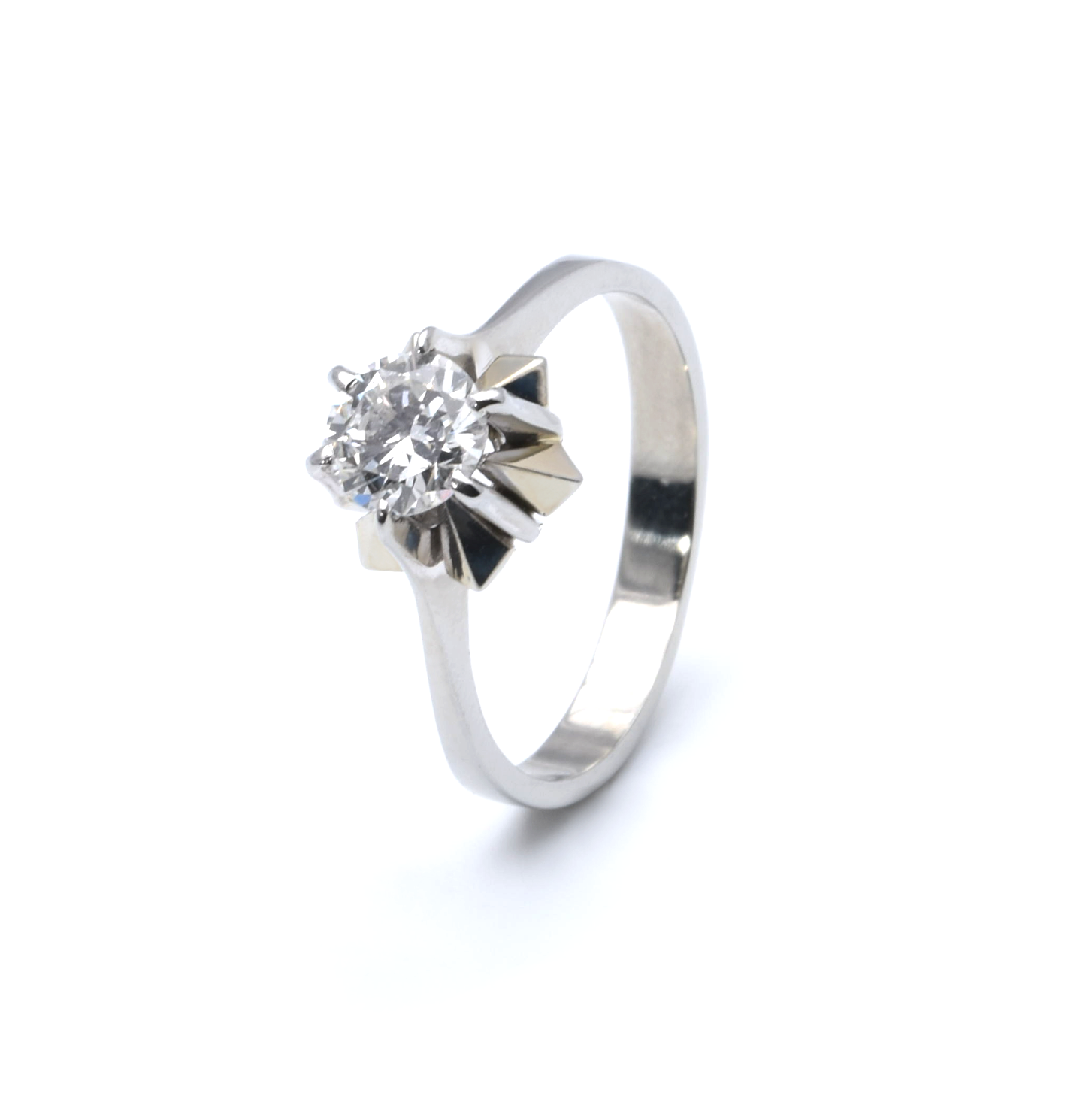 Solitär Ring mit Brillant