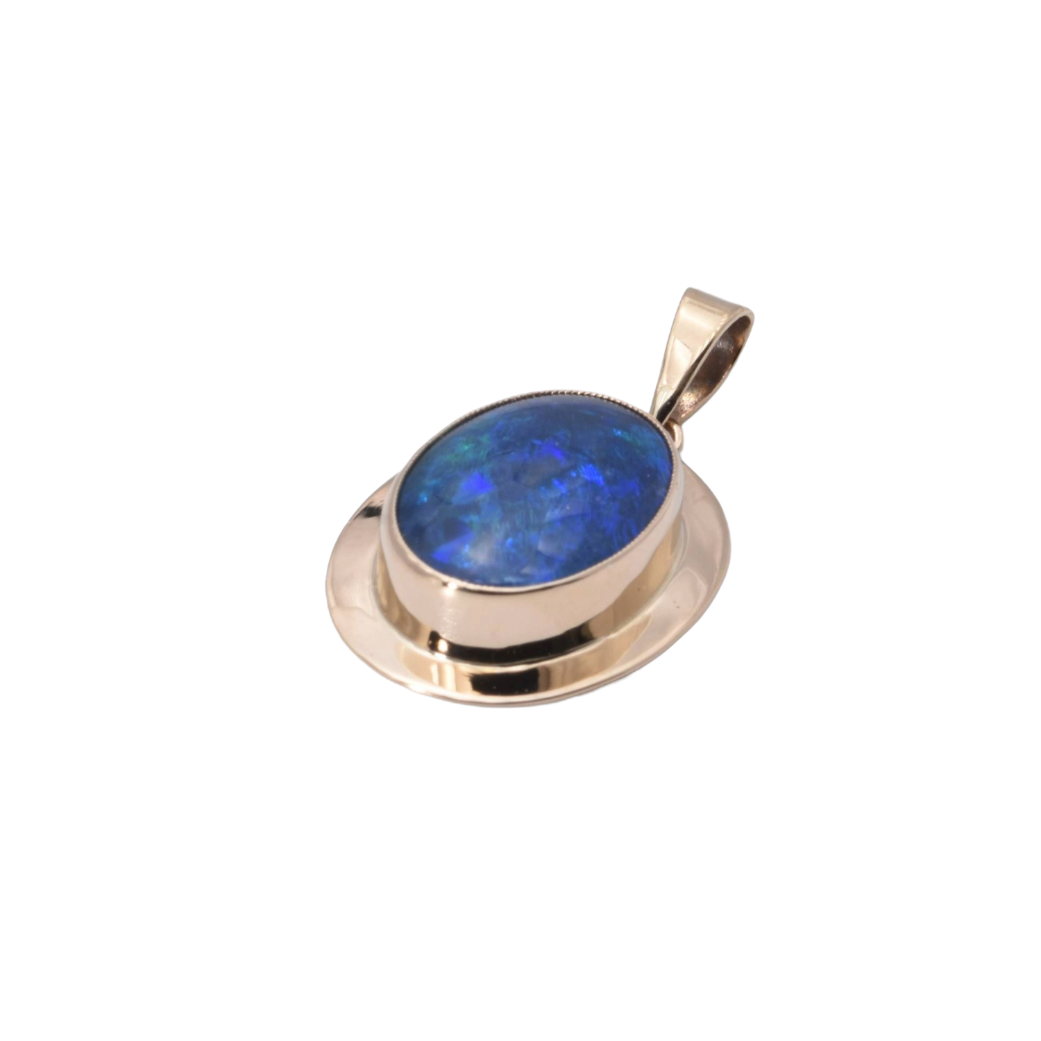 Anhänger mit Opal-Triplette