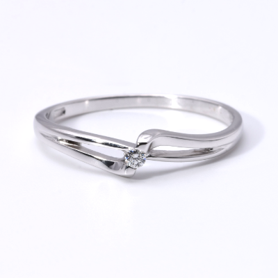 Ring mit Brillant