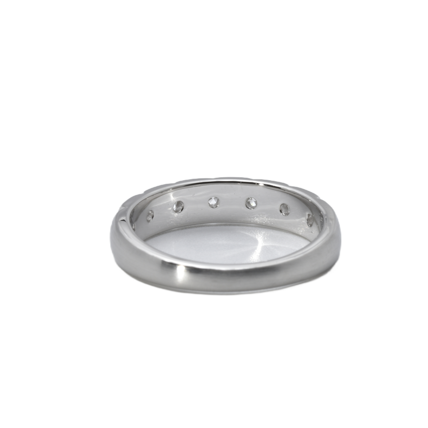 Platin Ring mit Brillanten