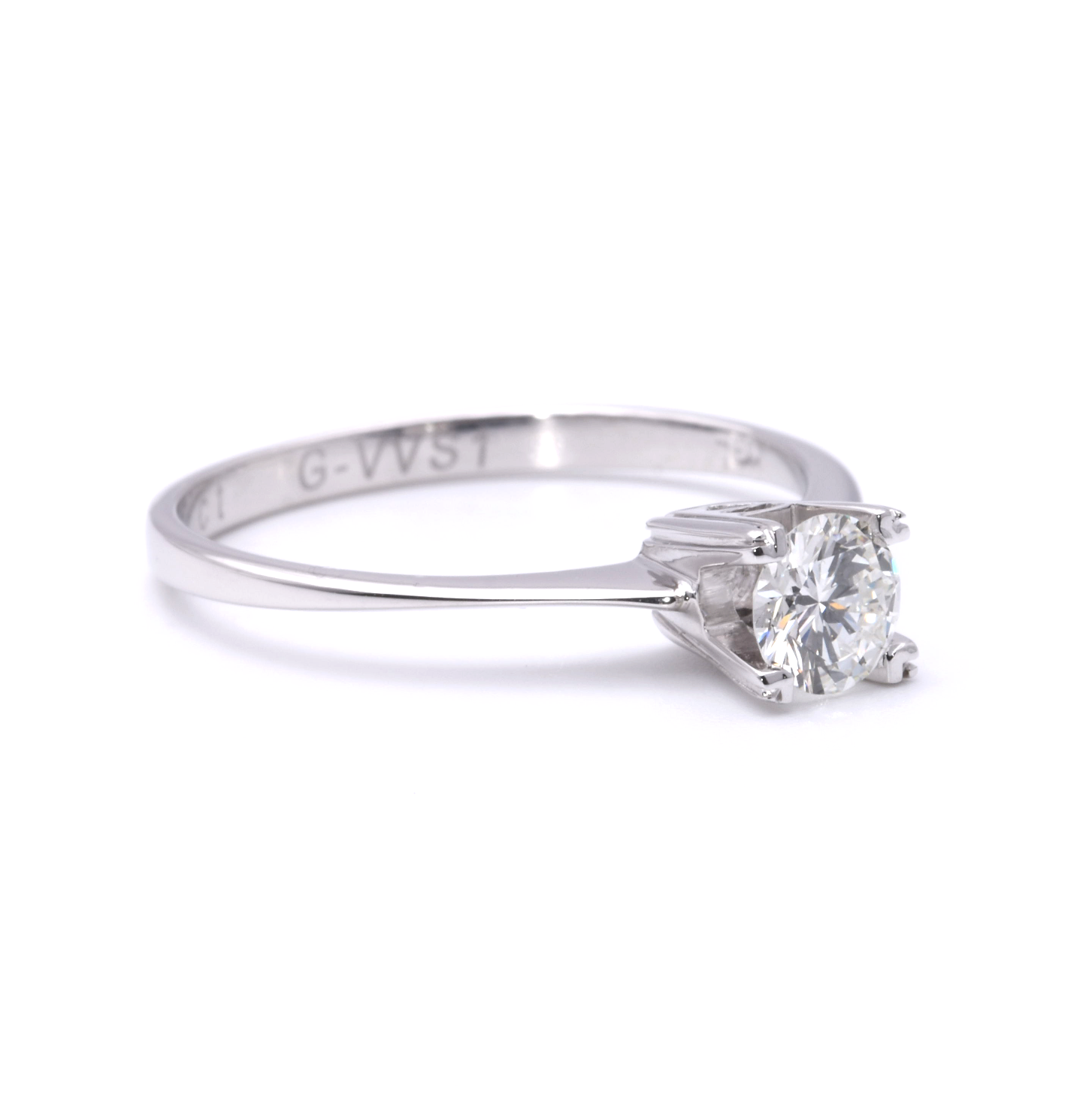 Solitär Ring mit Brillant