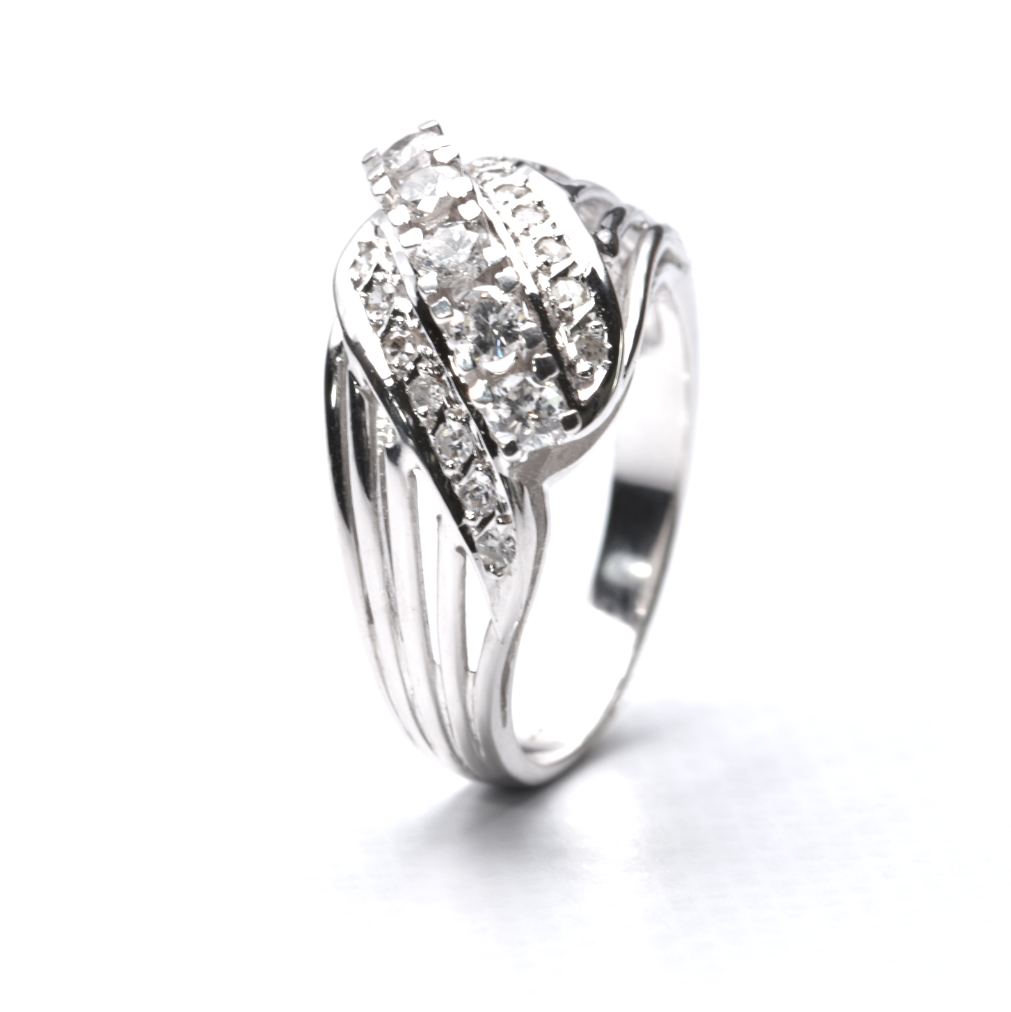 Ring | 585/000 Weißgold | Brillanten