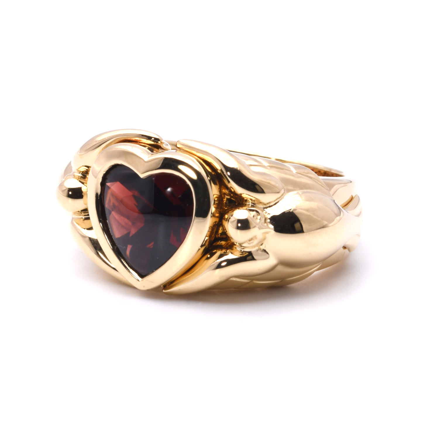 Jette Joop Ring mit Granat Herz