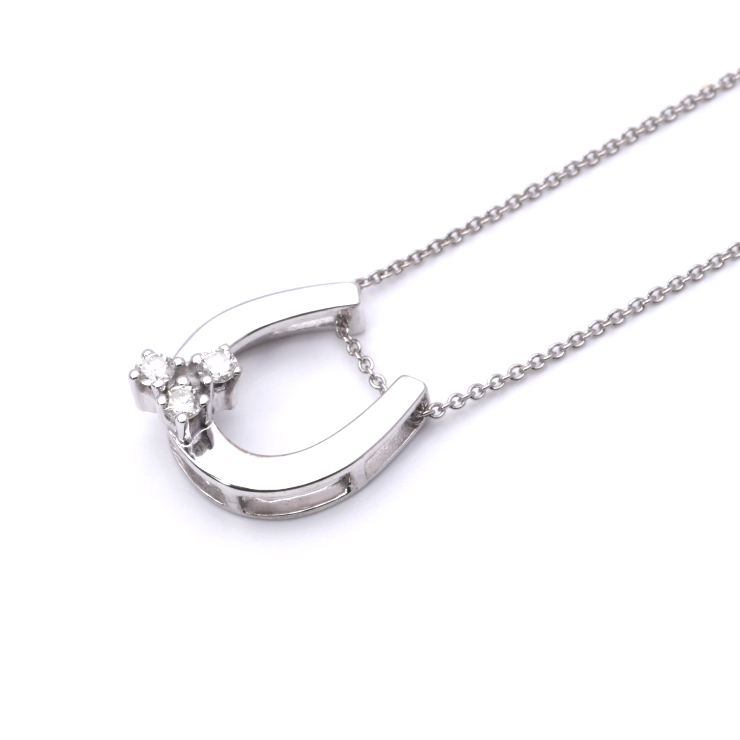 Kette mit Hufeisen Anhänger