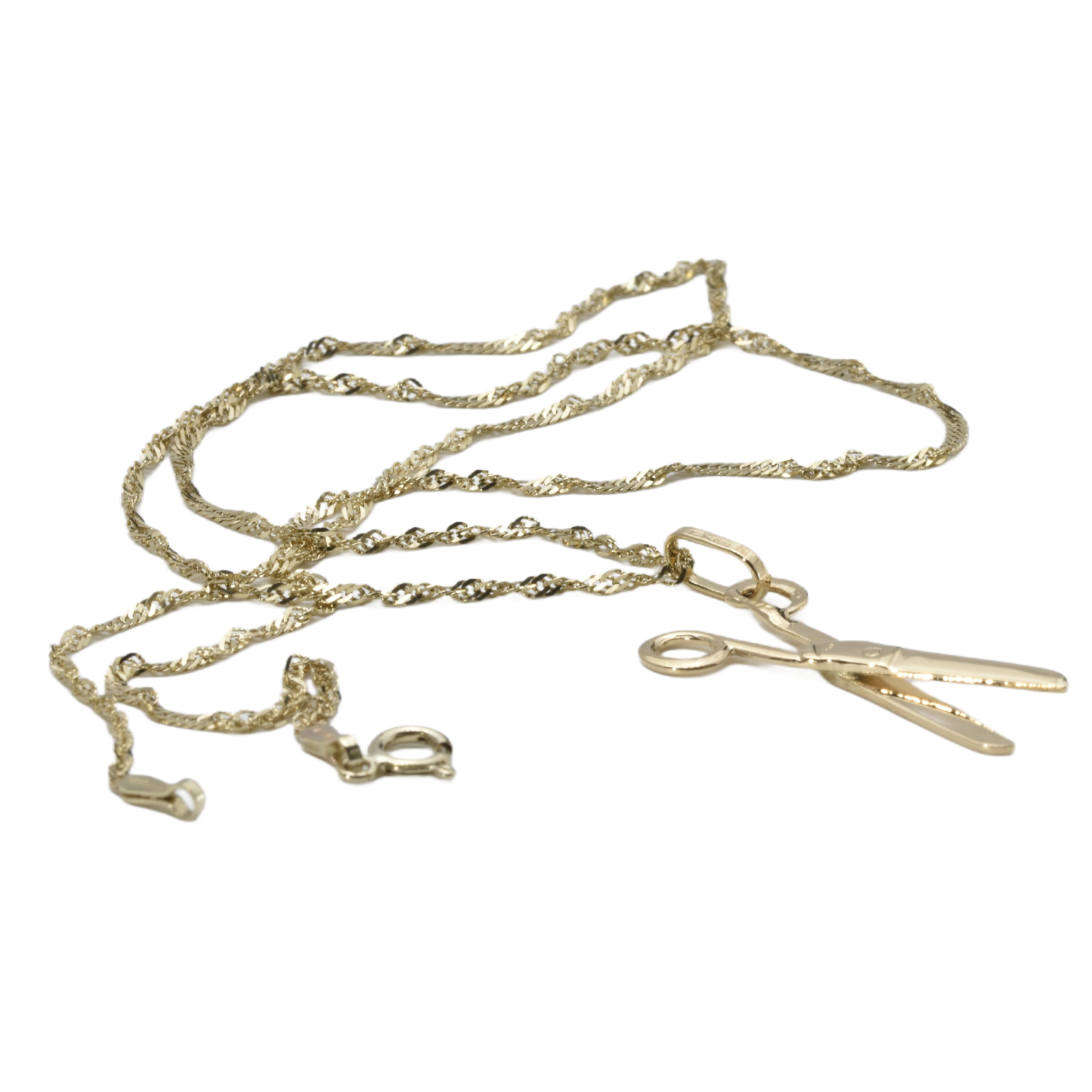 Kette mit Anhänger "Schere"