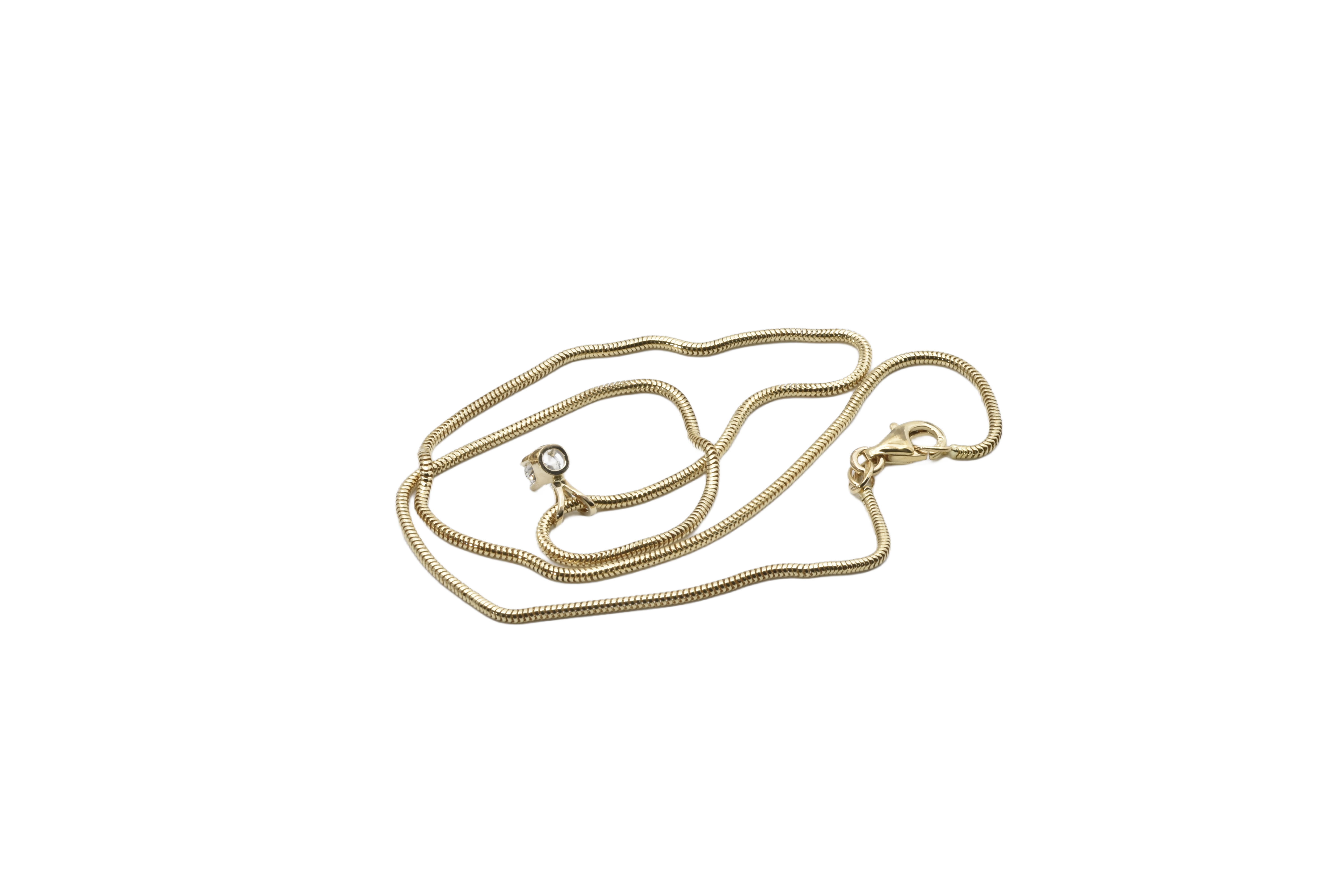 Schlangenkette mit Anhänger