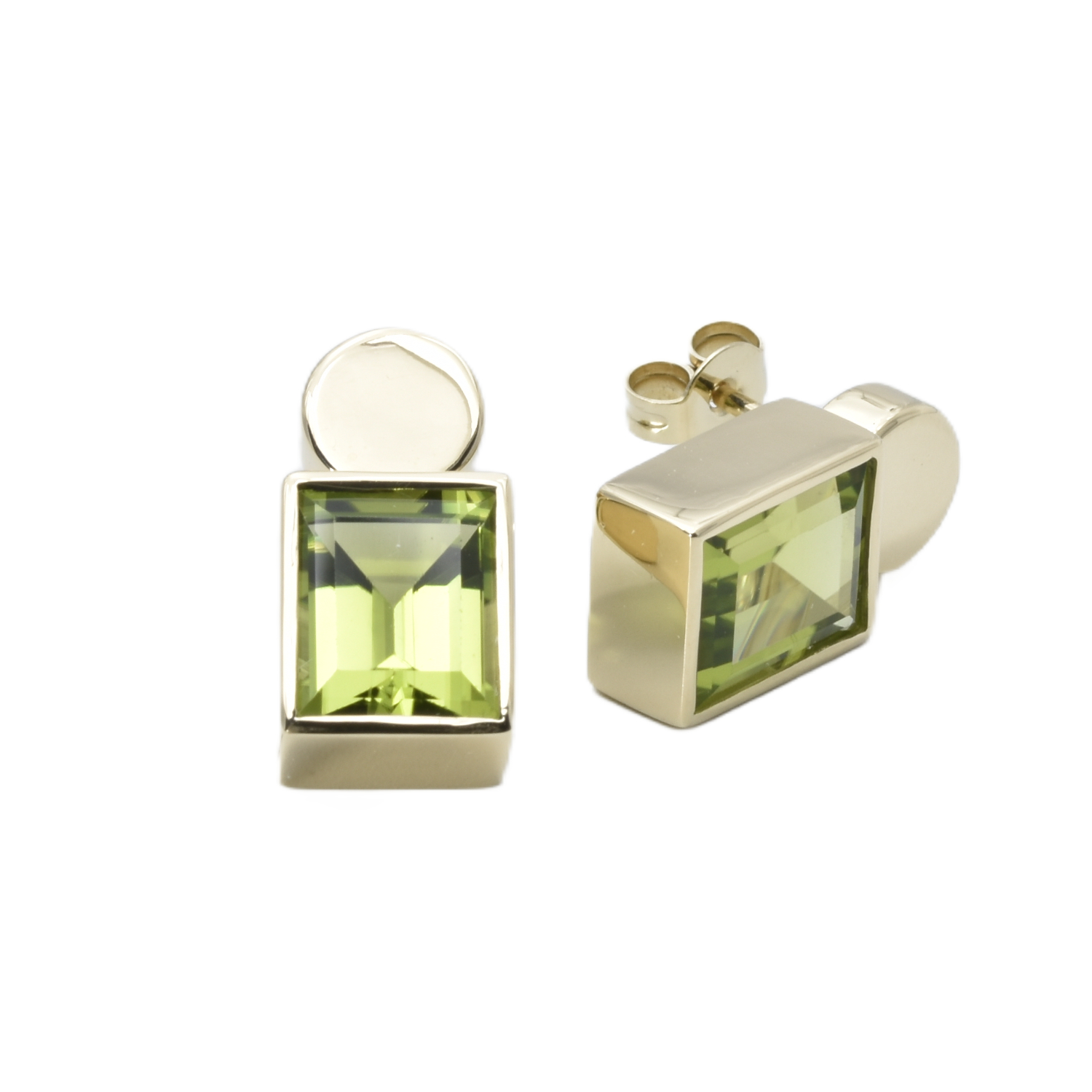 Ohrstecker mit Peridot