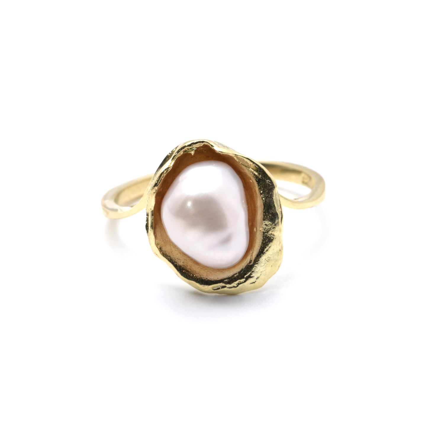 Ring | 585/000 Gelbgold | Perle