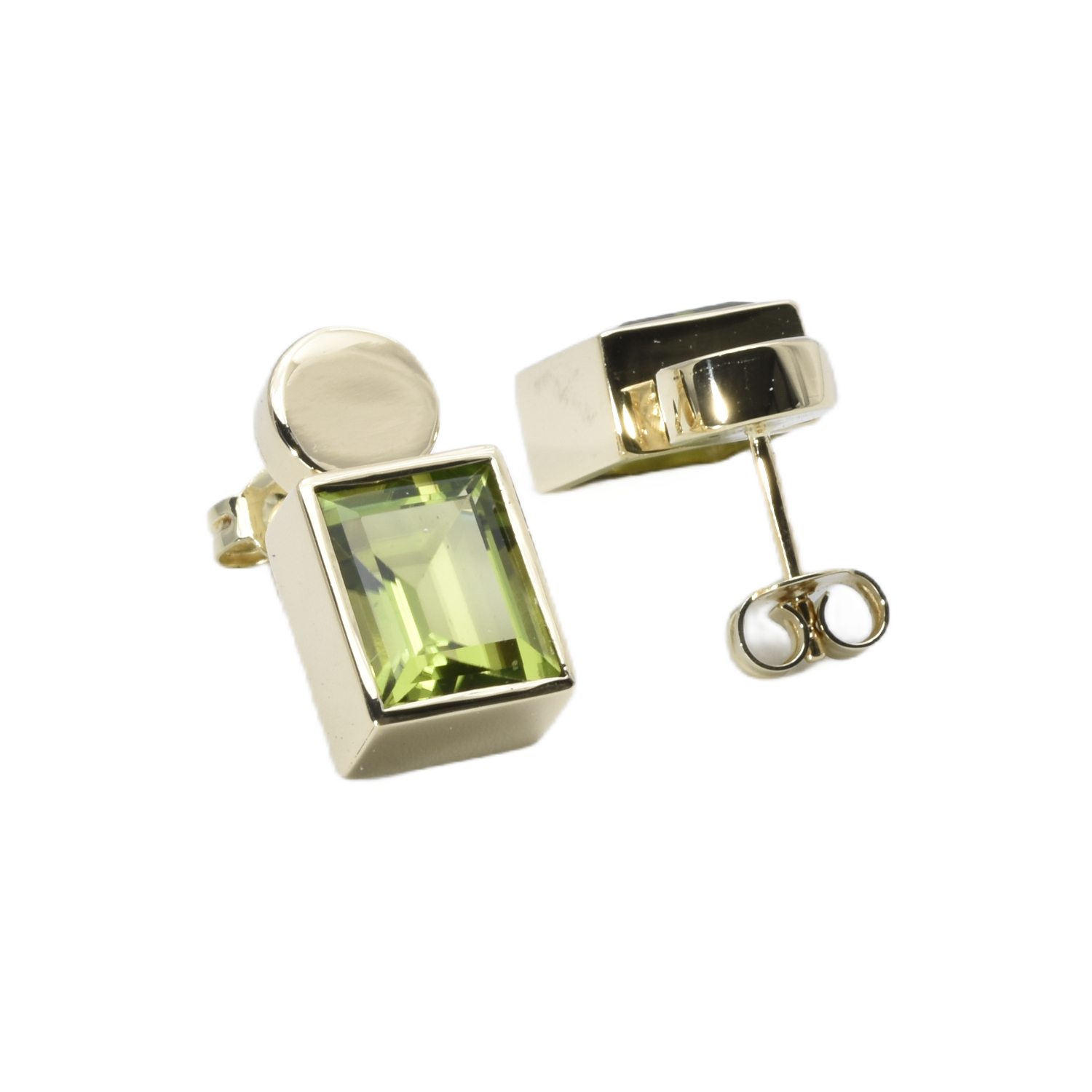 Ohrstecker mit Peridot