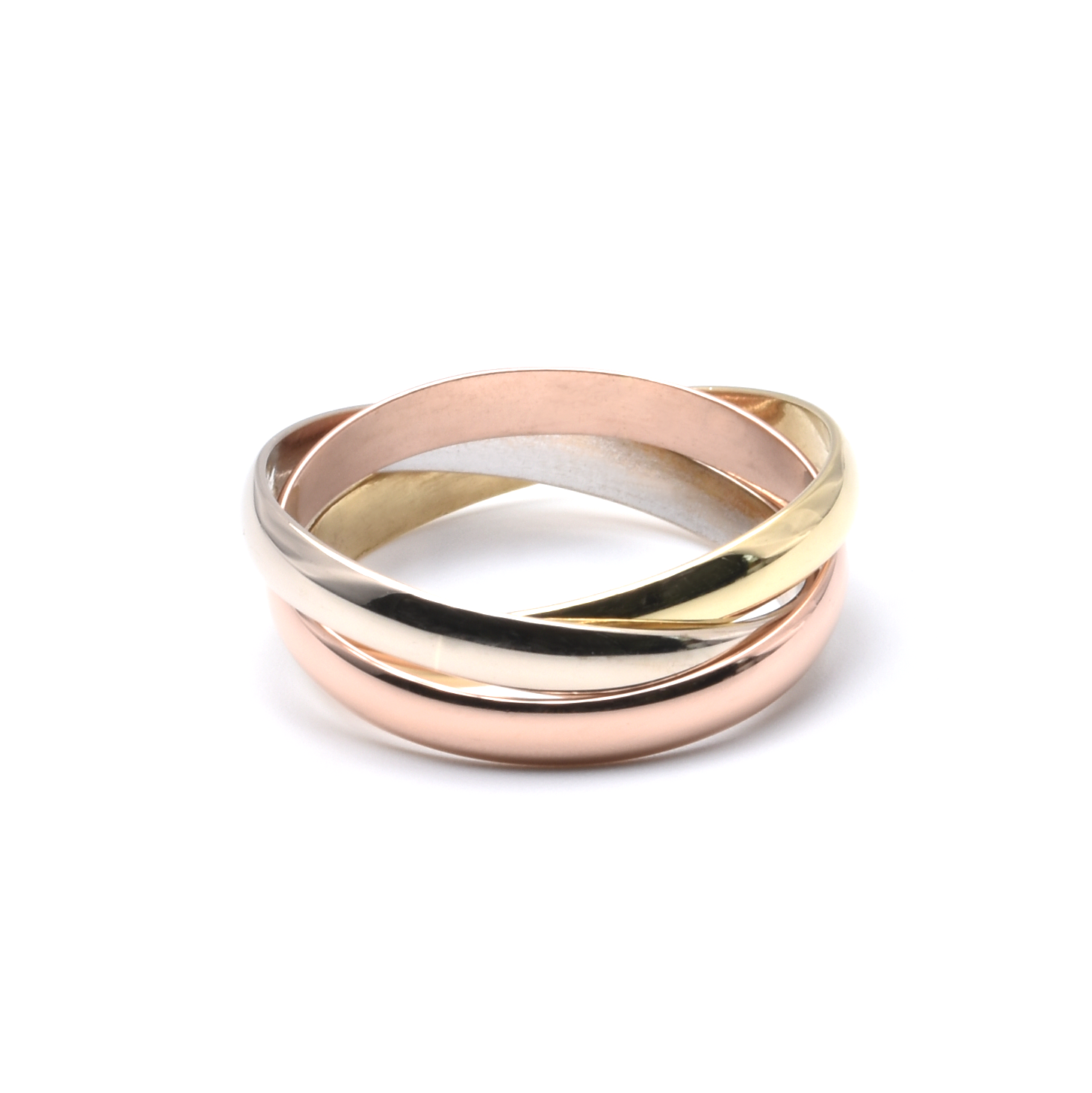 Ring | 750/000 Gold | Tricolor | Dreifachring