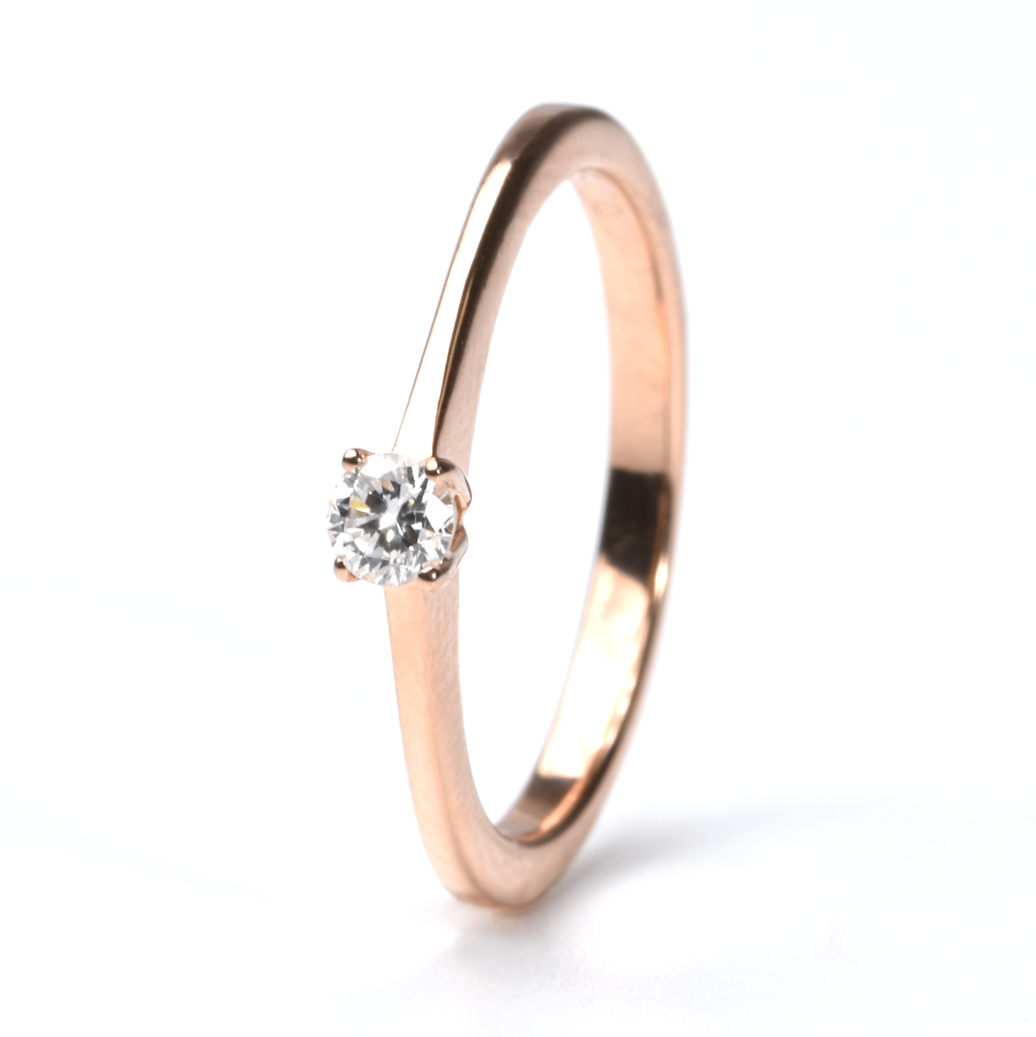 Ring | 750/000 Rosegold | Brillant