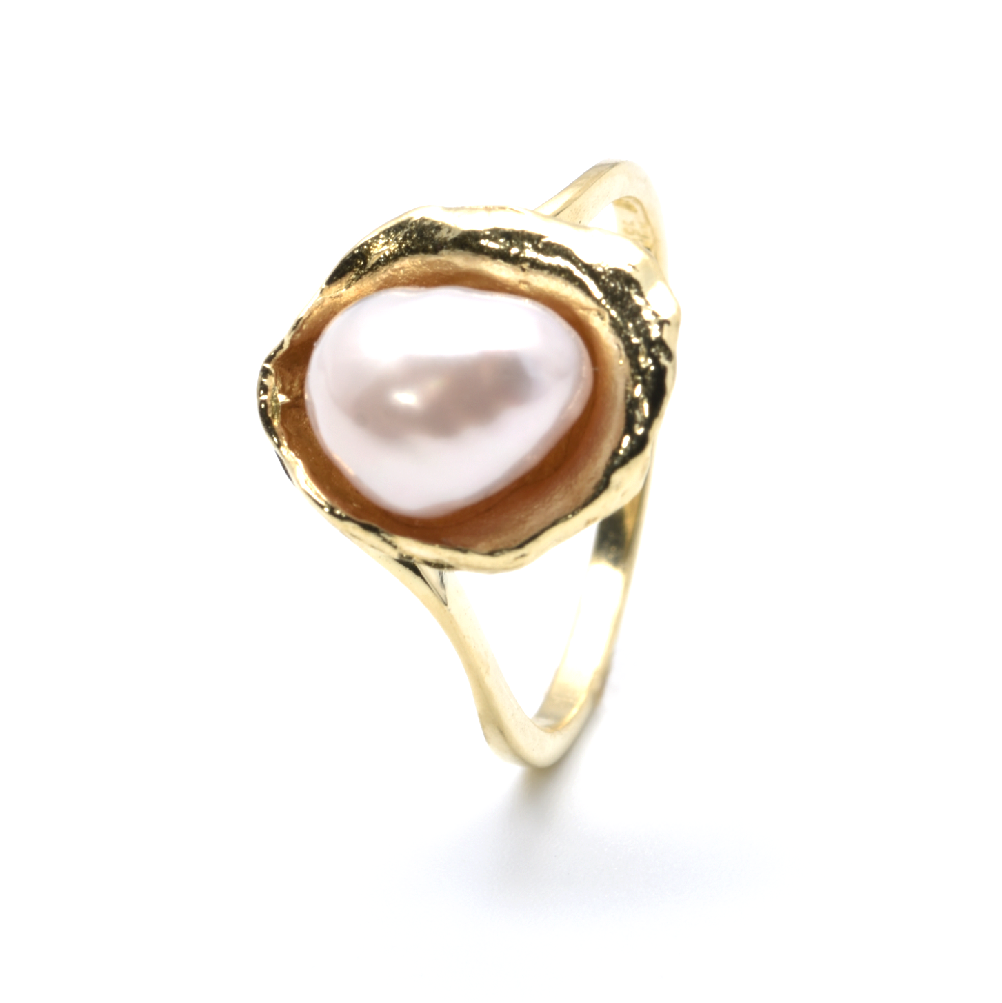 Ring | 585/000 Gelbgold | Perle