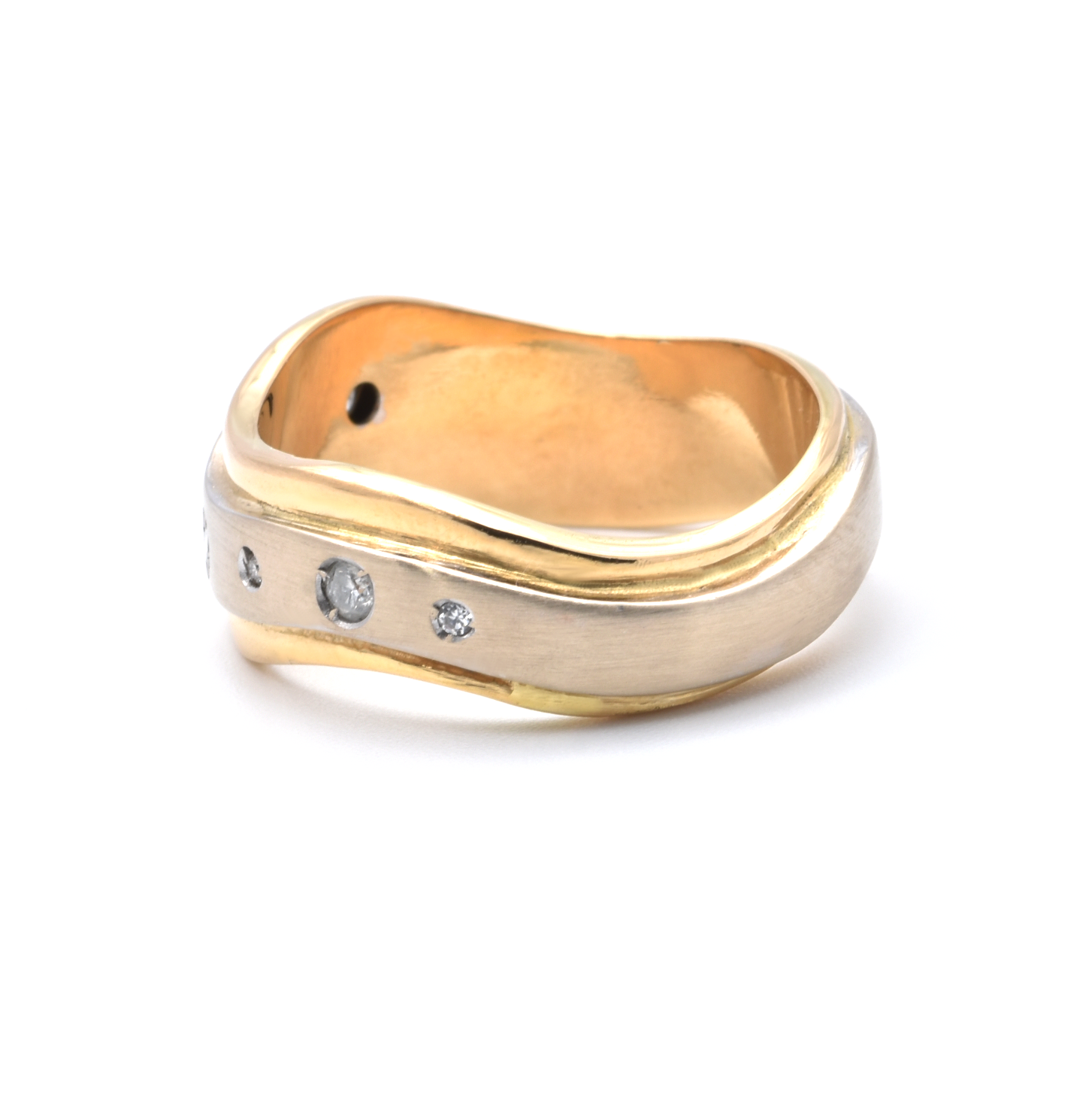 Ring | 750/000 Gold | Bicolor | Brillanten