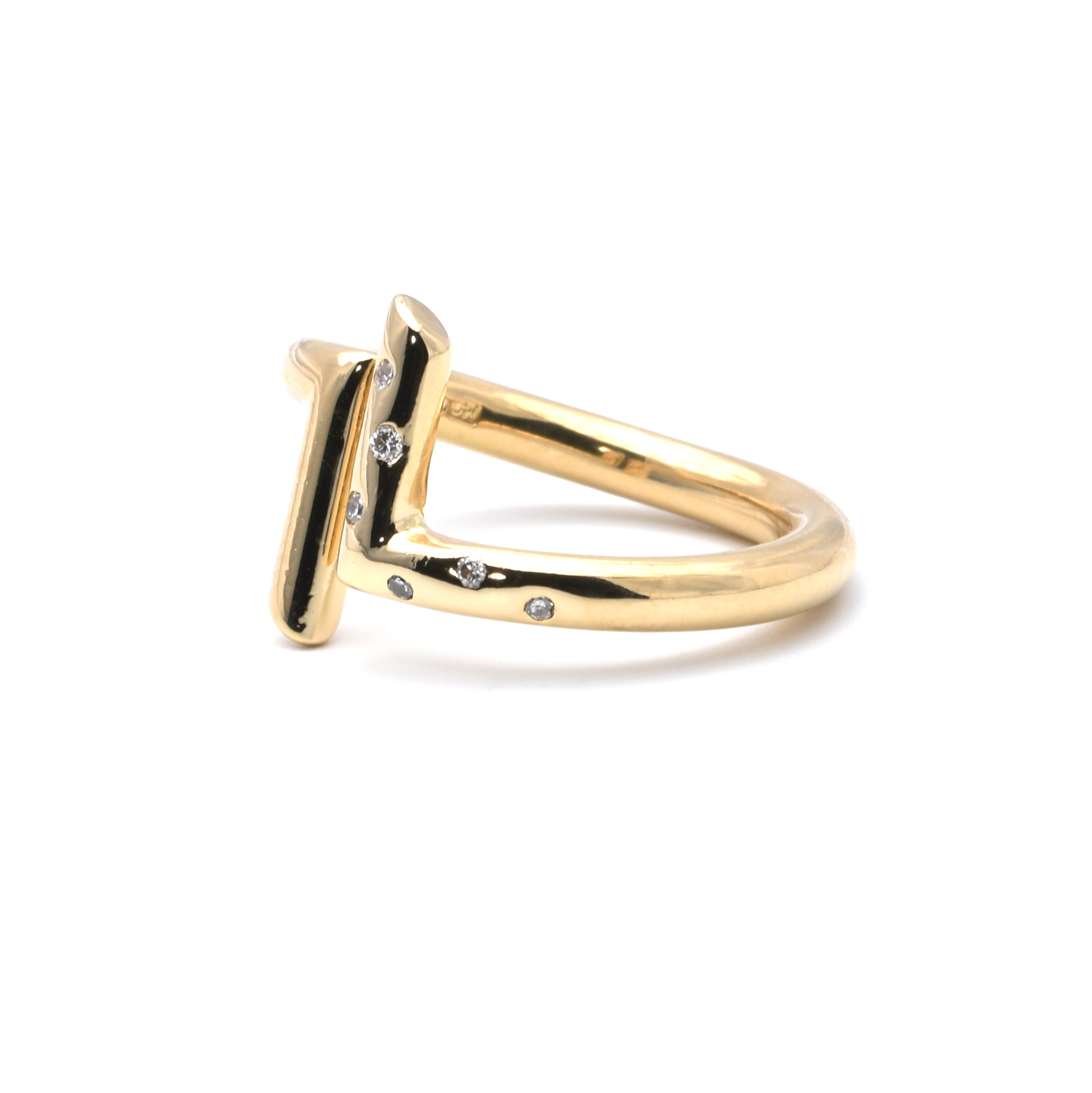 Ring | 750/000 Gelbgold | Brillanten