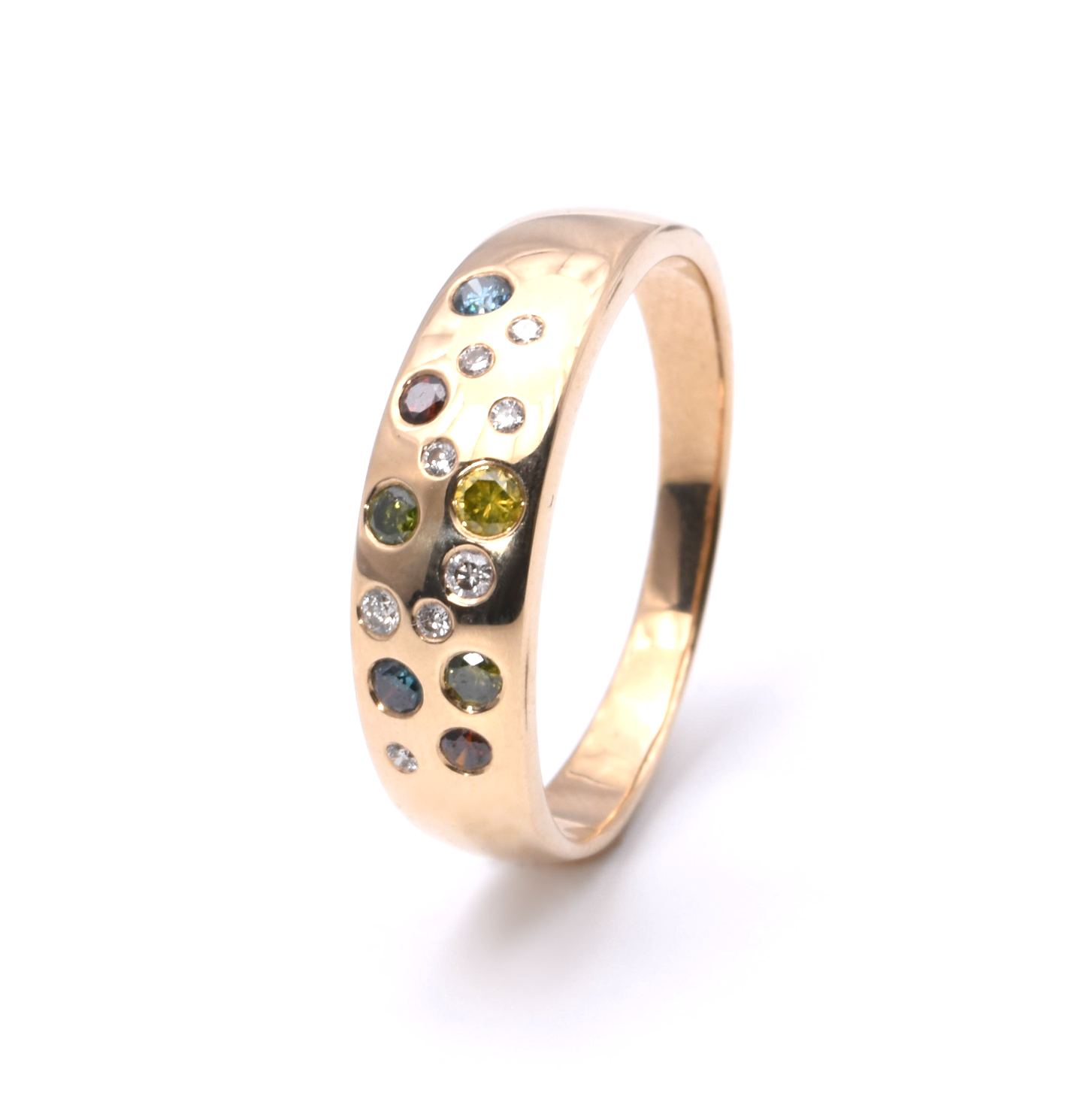 Ring mit Brillanten und Turmalinen