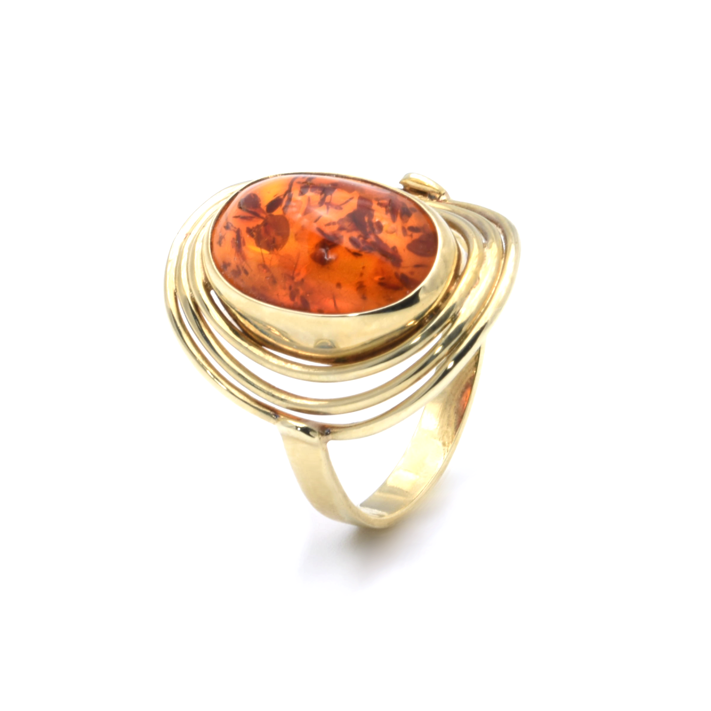 Ring | 333/000 Gelbgold | Bernstein