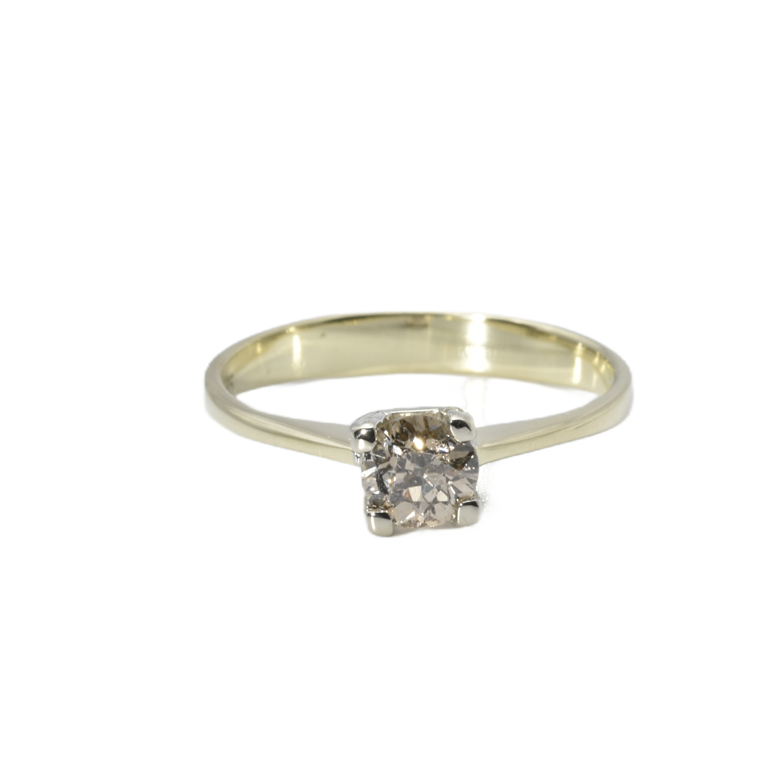 Champagne Diamond Ring