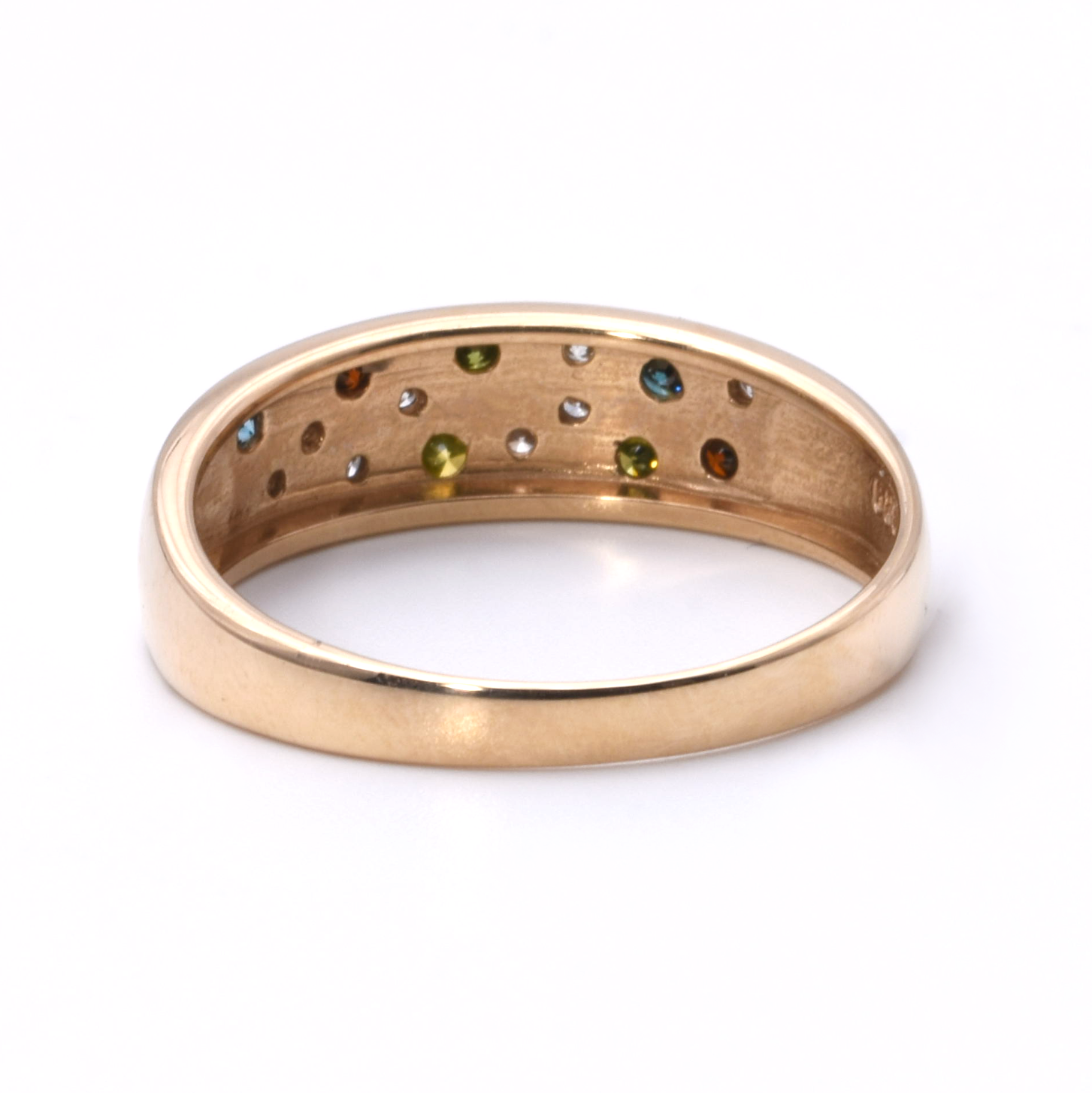 Ring mit Brillanten und Turmalinen