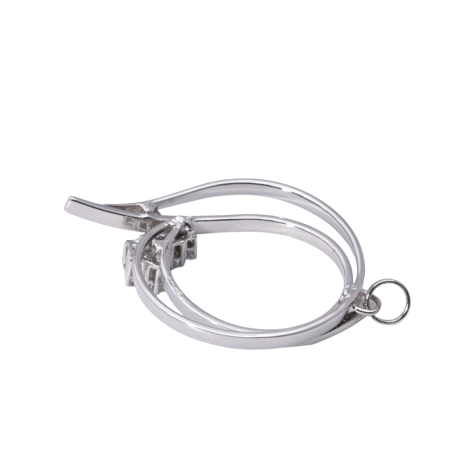 Anhänger mit Brillanten und Diamanten