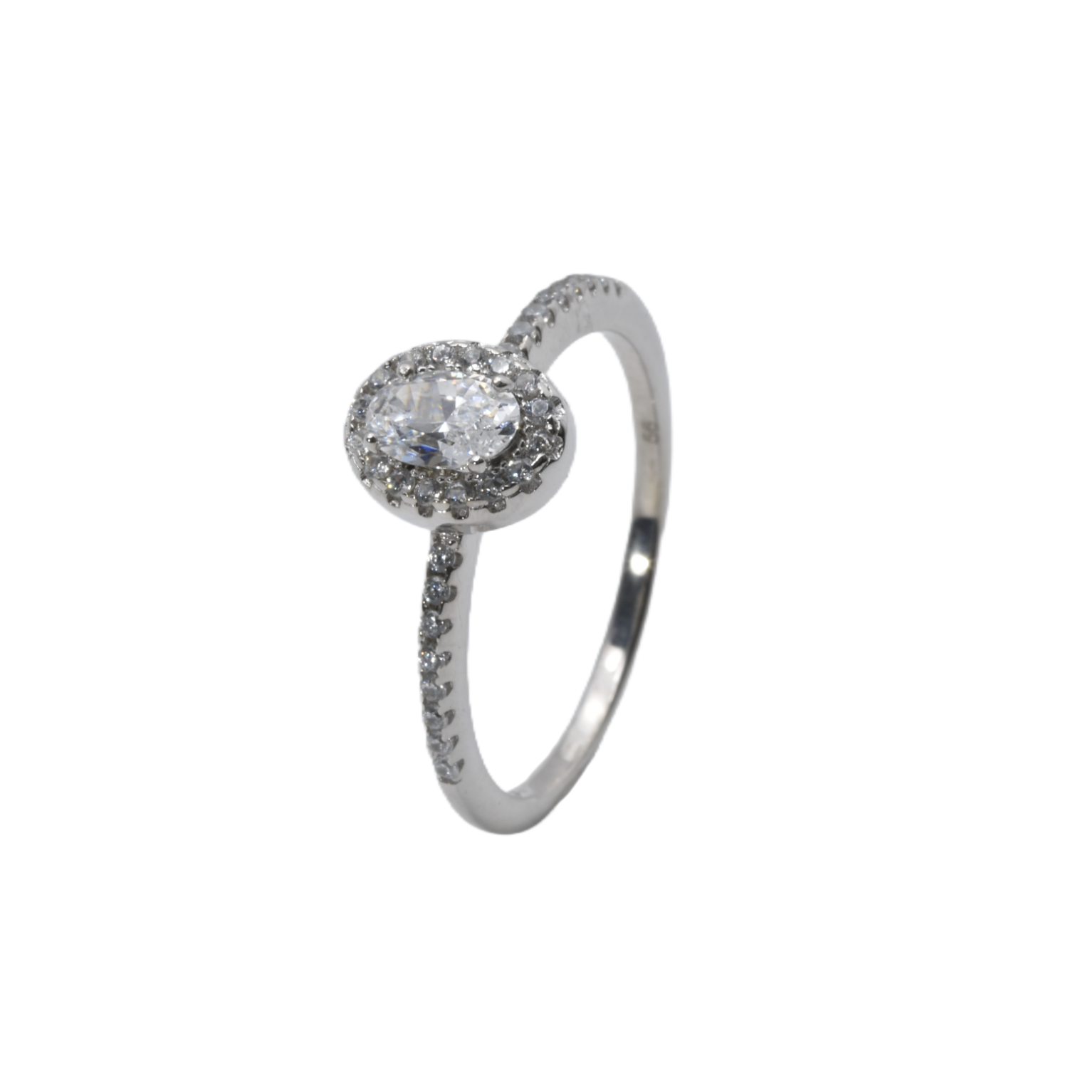 Silberring mit Zirkonia