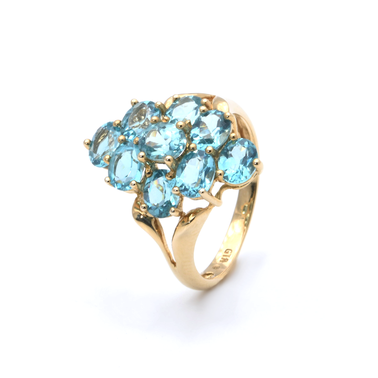 Ring | 585/000 Gelbgold | Schmucksteine