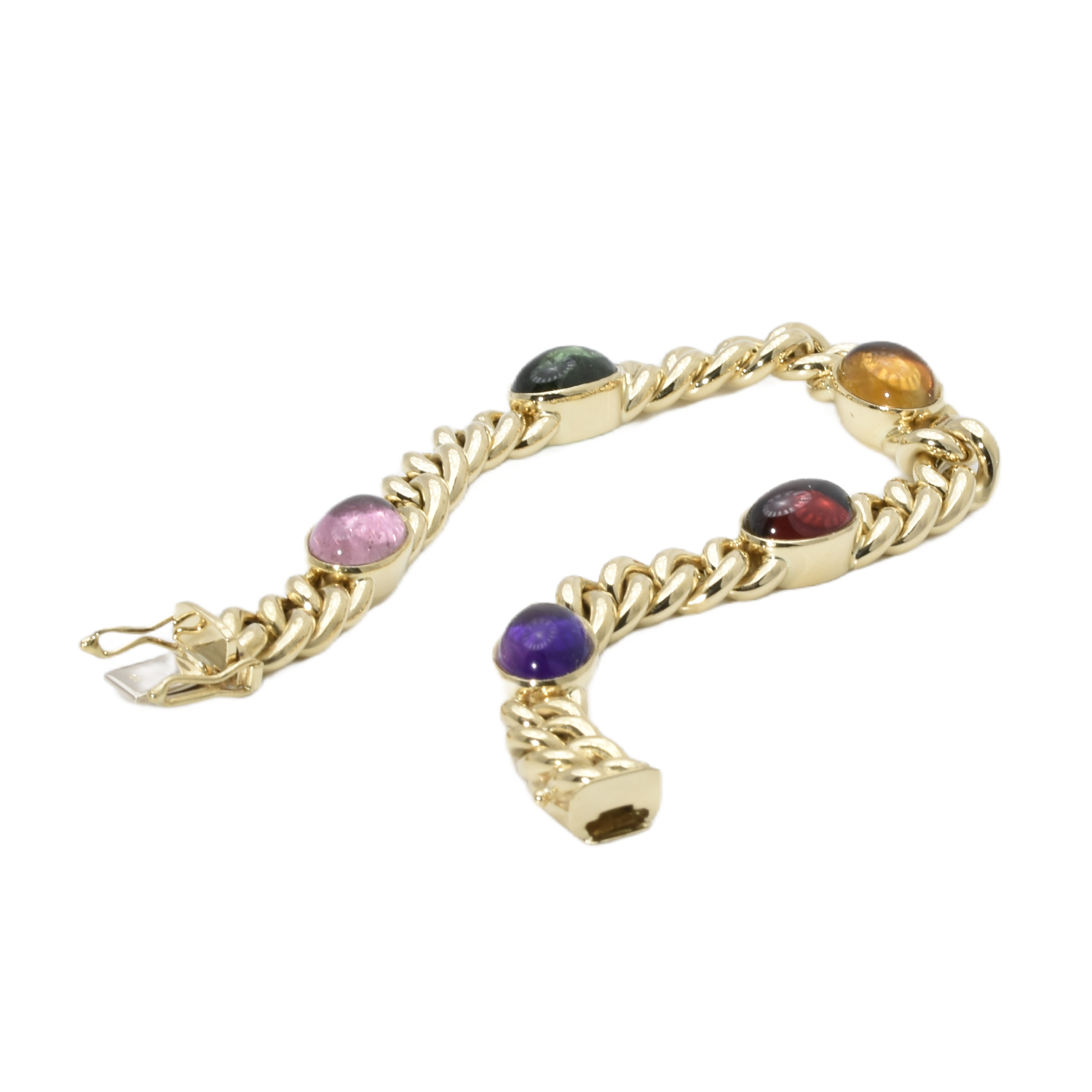 Armband mit diversen Edelsteinen