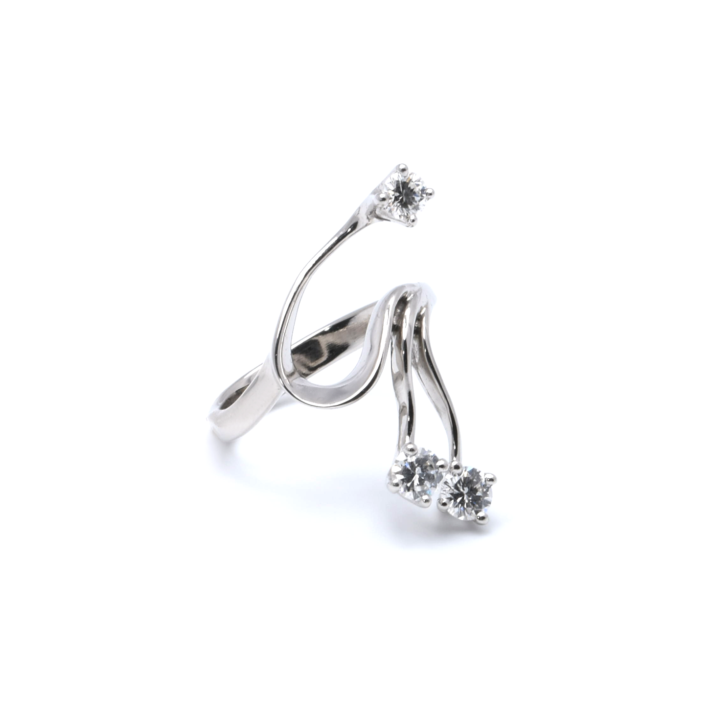Ring | 750/000 Weißgold | Brillanten