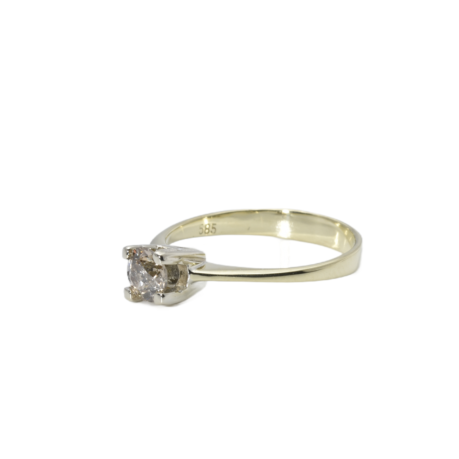 Champagne Diamond Ring