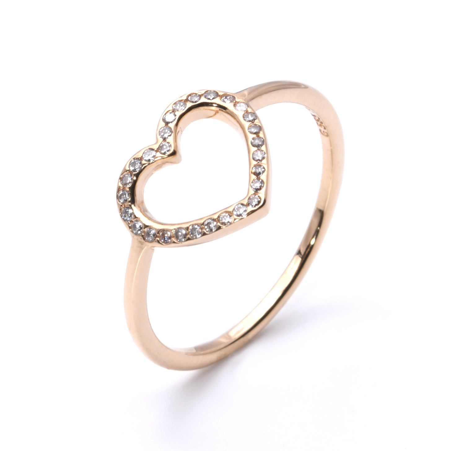 Herz Ring Zirkonia