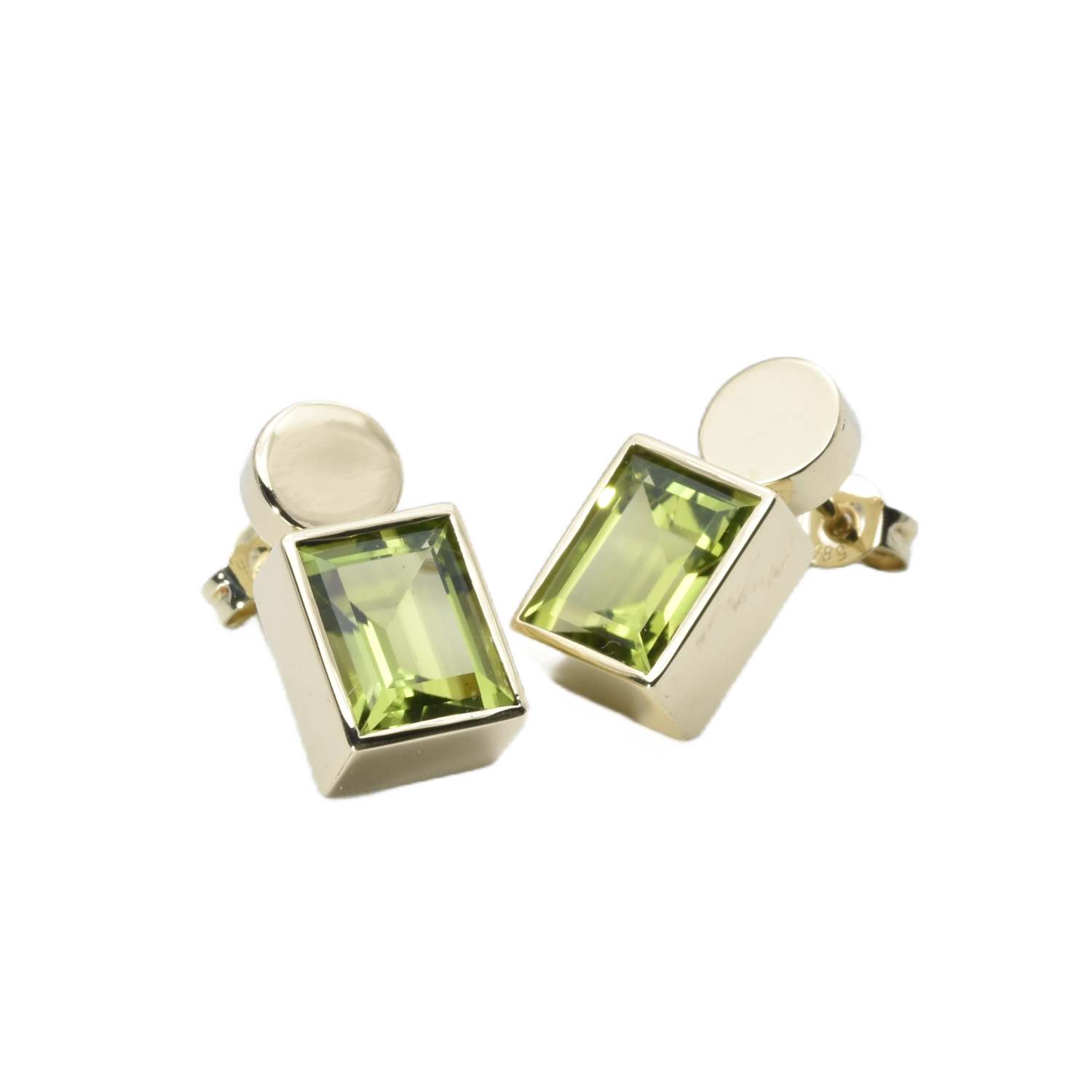 Ohrstecker mit Peridot