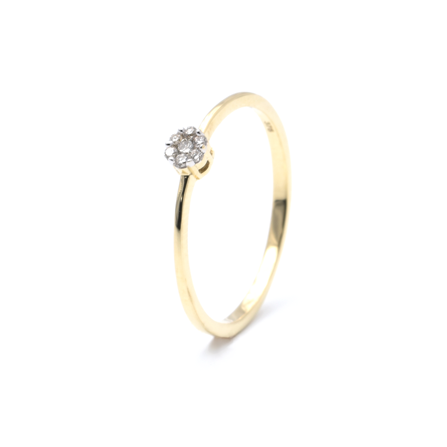 Ring | 375/000 Gelbgold | Brillanten